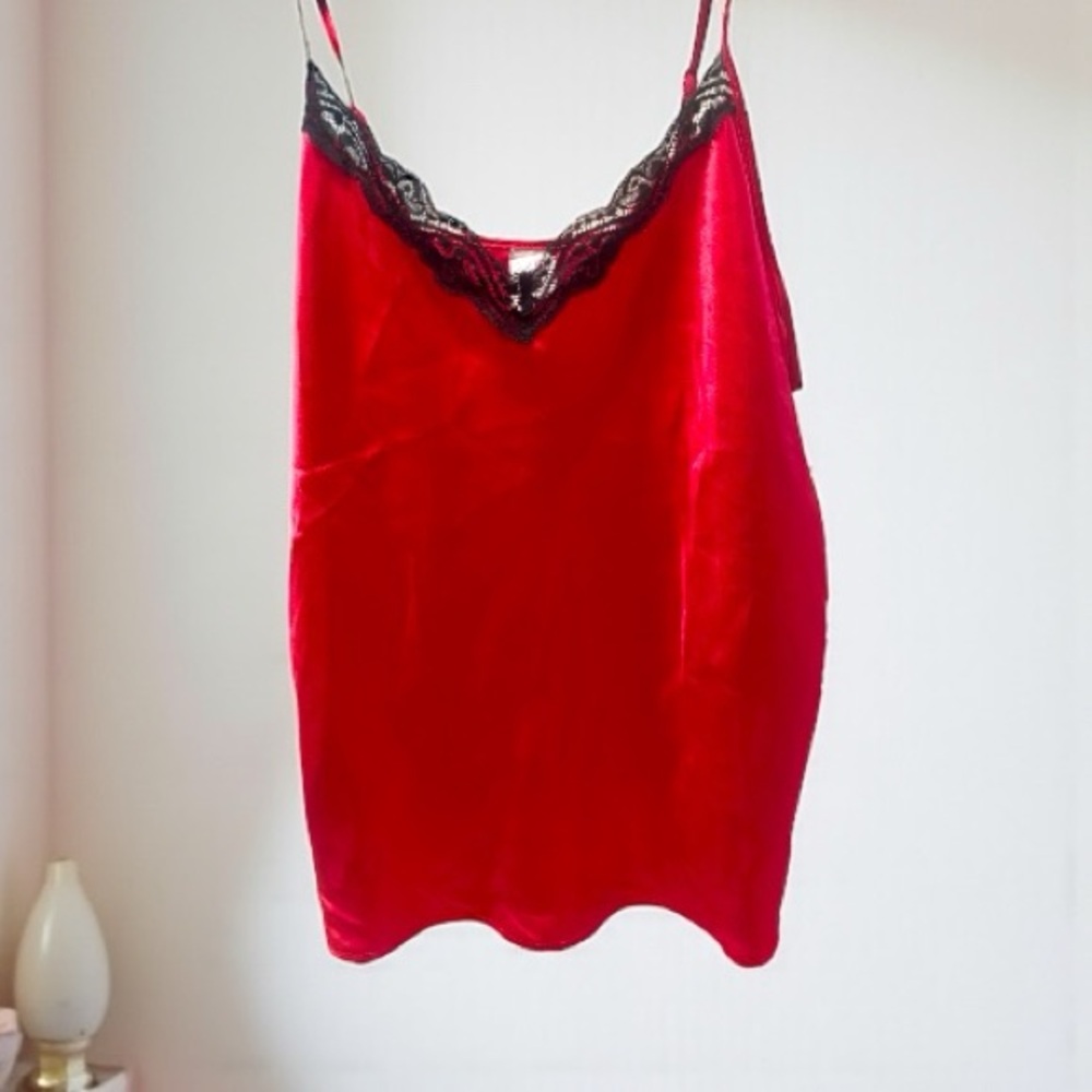 Secret Treasures Scarlet Satin Camisole